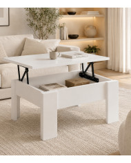 Mesa de centro elevable Premier 4 con almacenaje