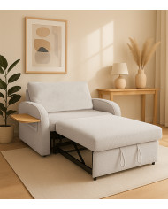 Sofá cama 2 Thor 2 plazas - Estilo butaca doble - Confort y versatilidad