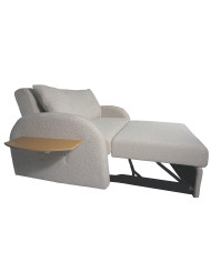 Sofá cama 2 Thor 2 plazas - Estilo butaca doble - Confort y versatilidad