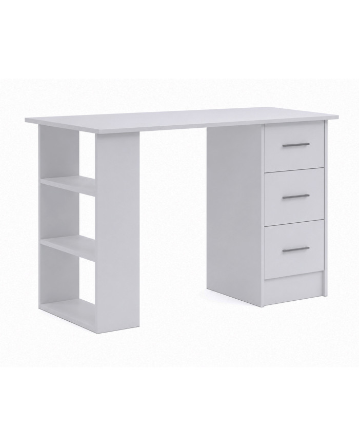 Mesa de escritorio Deski con cajones y estantería