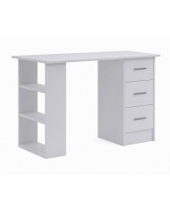 Mesa de escritorio Deski con cajones y estantería