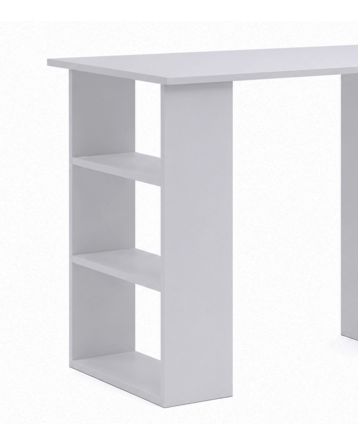 Mesa de escritorio Deski con cajones y estantería
