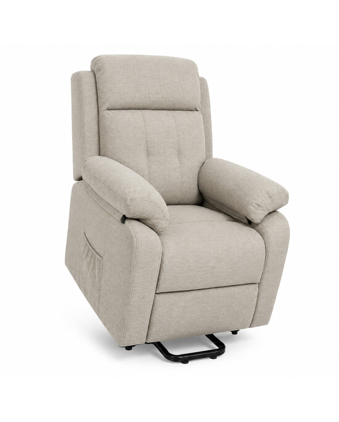Butaca relax Nuba – Power Lift eléctrico y sistema cero pared