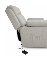 Butaca relax Nuba – Power Lift eléctrico y sistema cero pared
