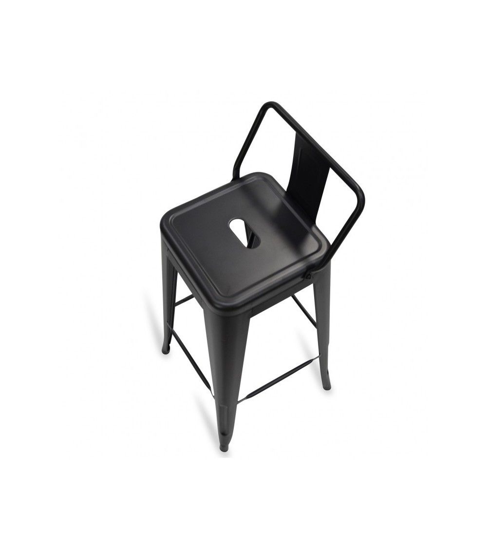 Pack 4 taburetes altos metálicos TOLIX