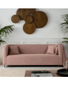 Sofá 3 plazas terciopelo rosa Happiness Pink Sofá 3 plazas terciopelo rosa Happiness Pink