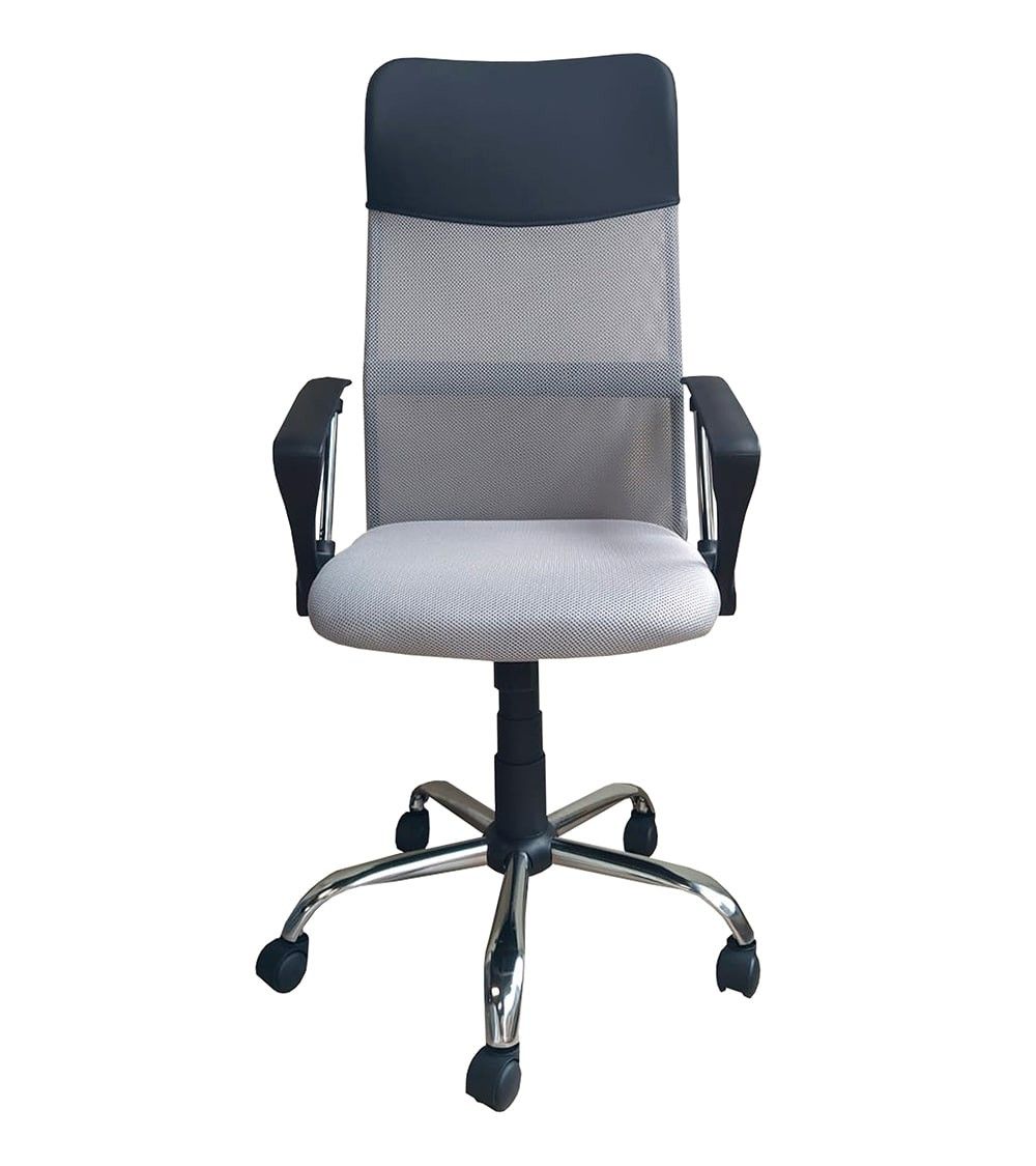 Silla de escritorio Jasper, ergonómica y tapizada