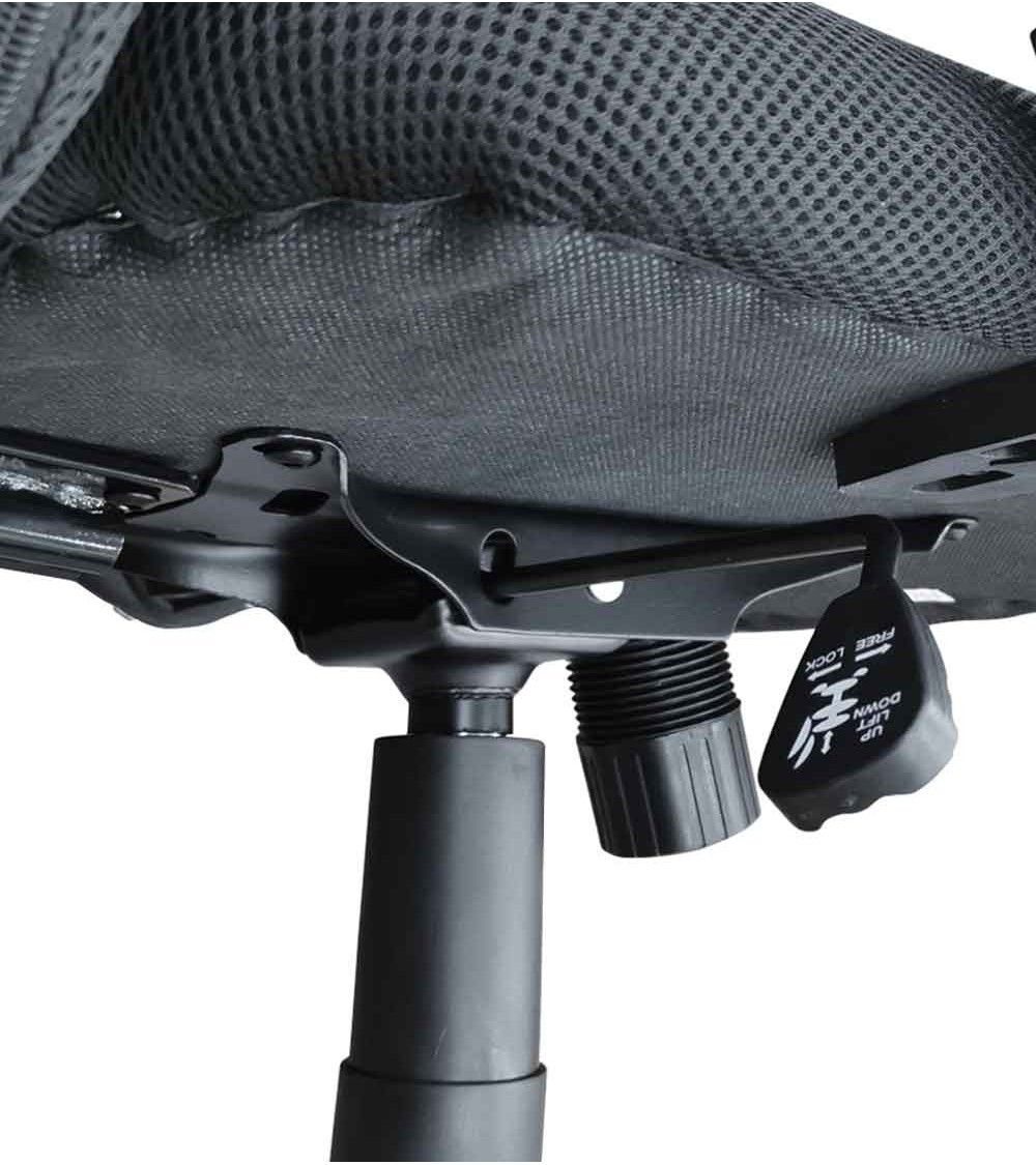 Silla de escritorio Jasper, ergonómica y tapizada Silla de escritorio Jasper, ergonómica y tapizada