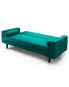 Sofá cama terciopelo antimanchas GREEN