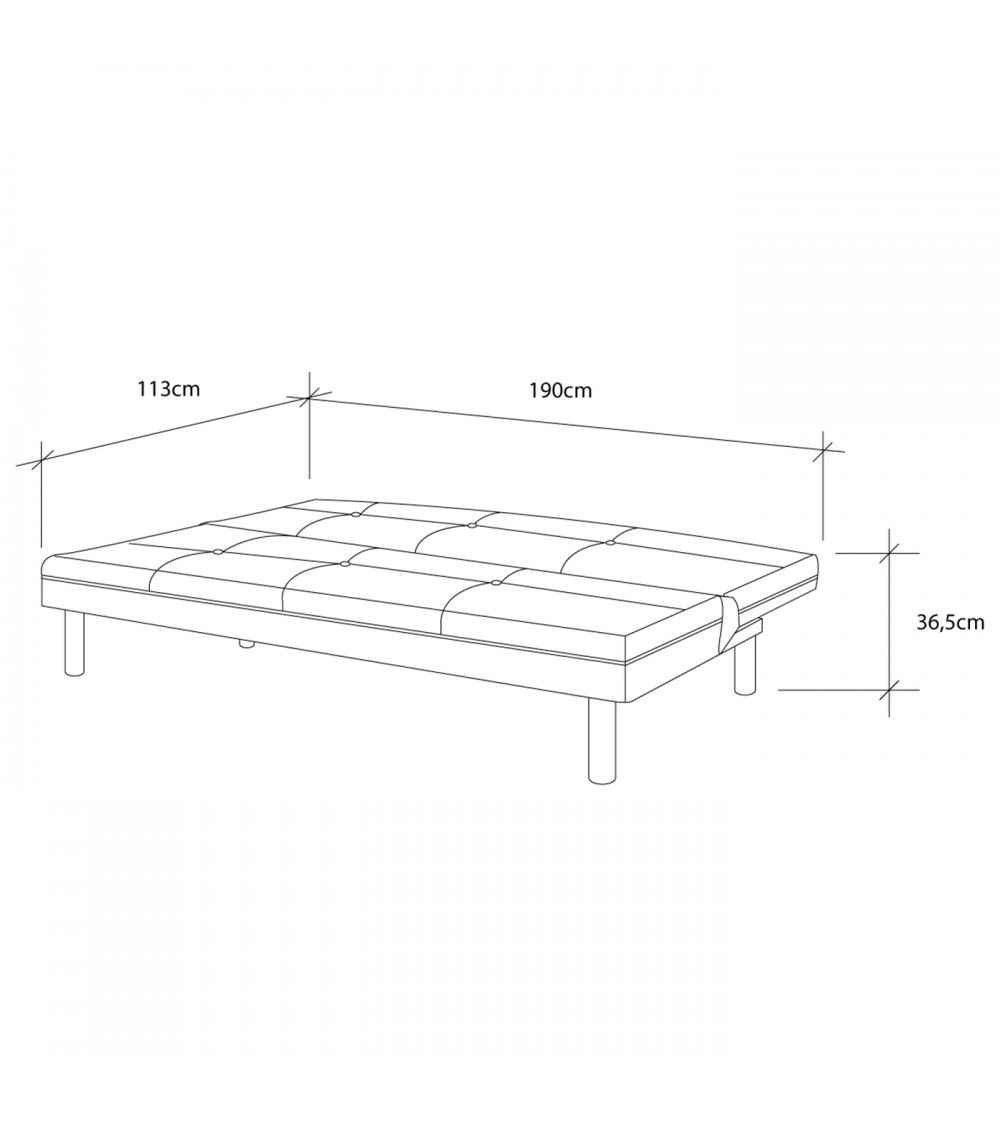 Sofa cama clic clac al mejor precio - HOME HEAVENLY
