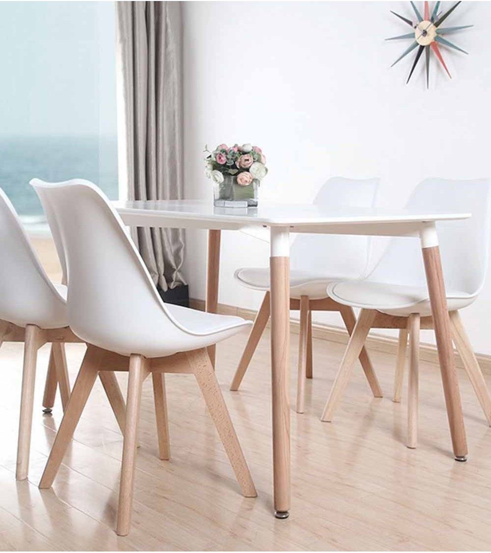 Mesa comedor rectangular NÓRDICA