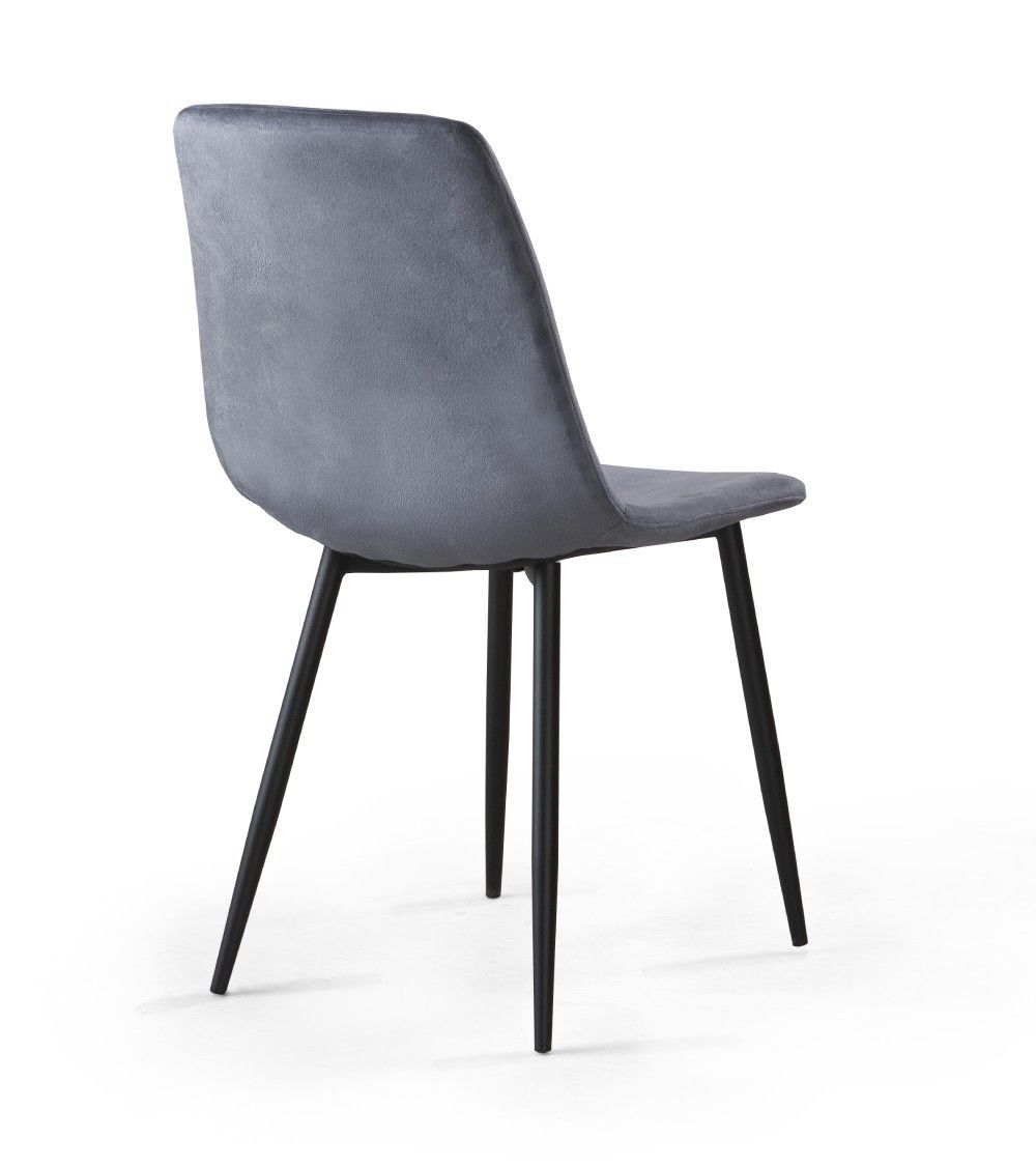 Sillas comedor terciopelo DENMARK - Pack 4 Uds. Sillas comedor terciopelo DENMARK - Pack 4 Uds.