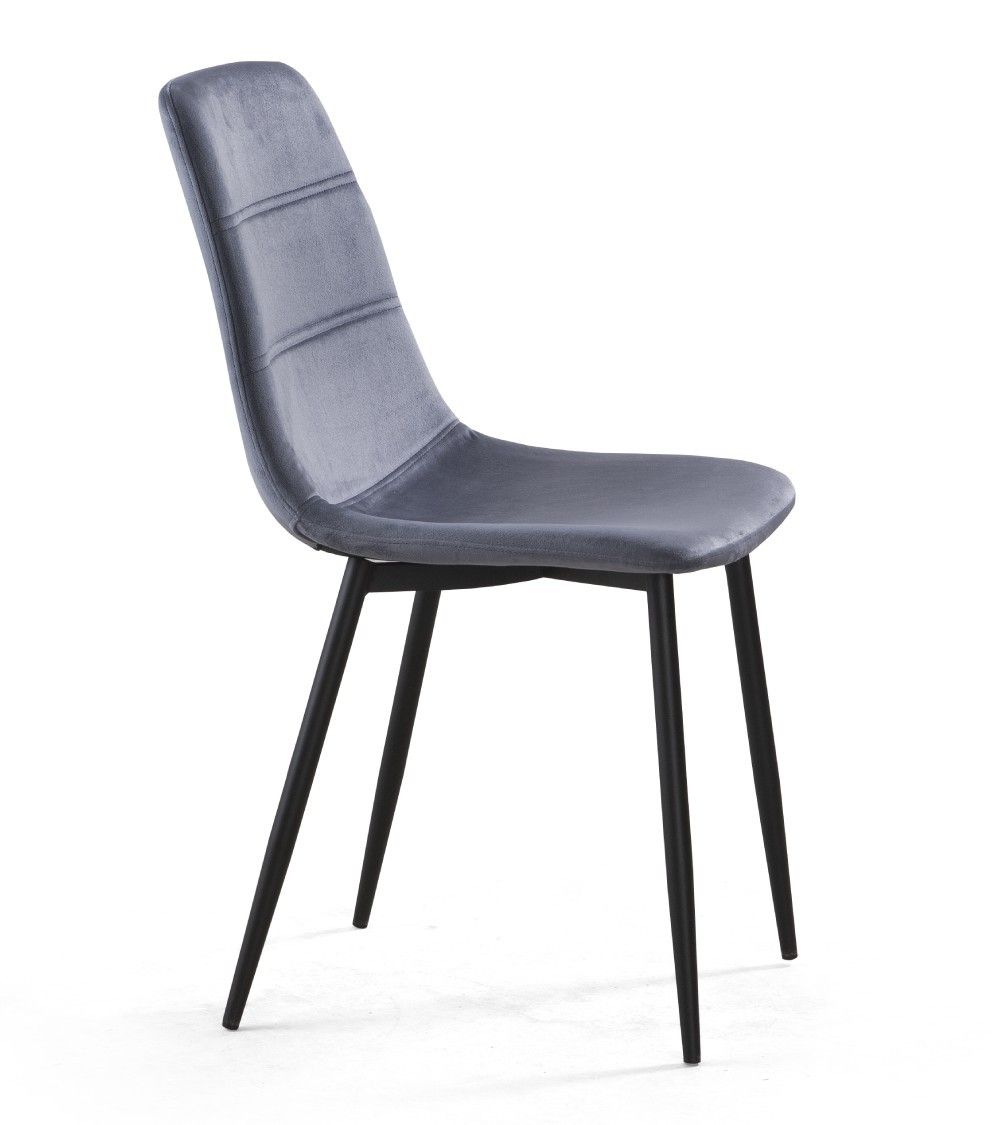 Sillas comedor terciopelo DENMARK - Pack 4 Uds. Sillas comedor terciopelo DENMARK - Pack 4 Uds.