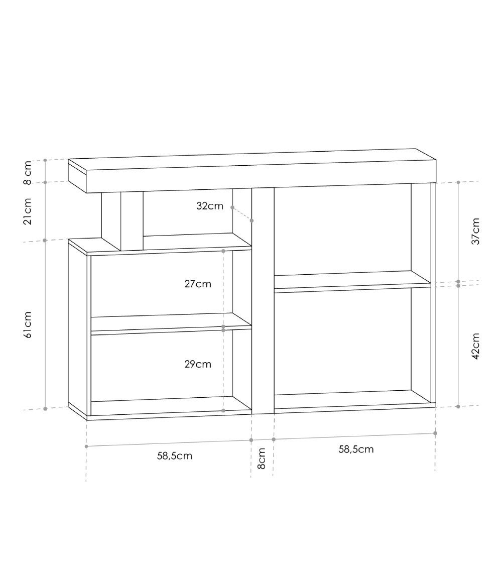 Aparador diseño nórdico JELANI