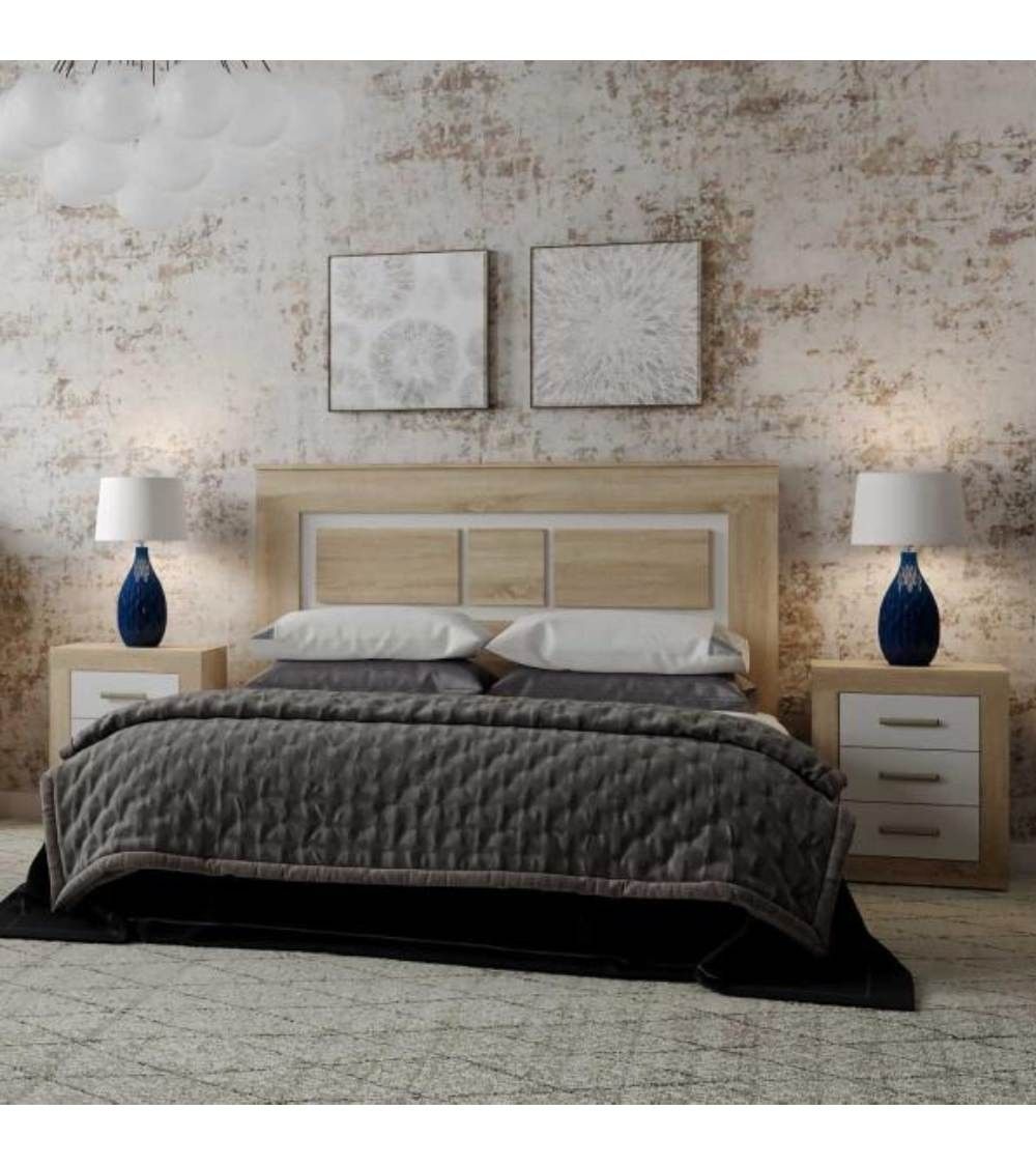 Cabecero de cama roble de 160 cm DORA