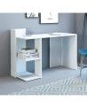 Mesa escritorio industrial con estantería TOKIO II