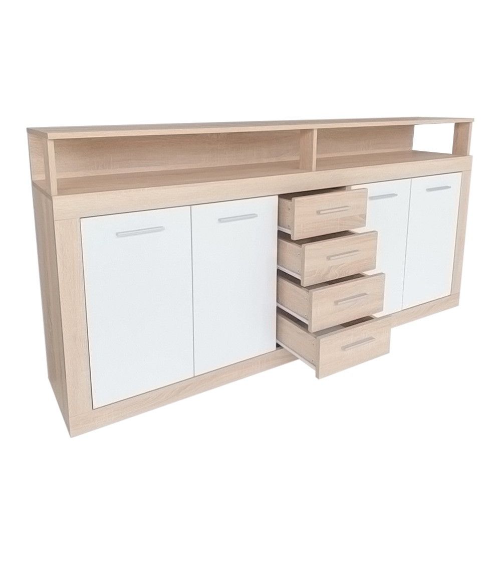 Mueble aparador LUANA 4 puertas 4 cajones Mueble aparador LUANA 4 puertas 4 cajones