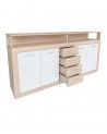 Mueble aparador LUANA 4 puertas 4 cajones Mueble aparador LUANA 4 puertas 4 cajones