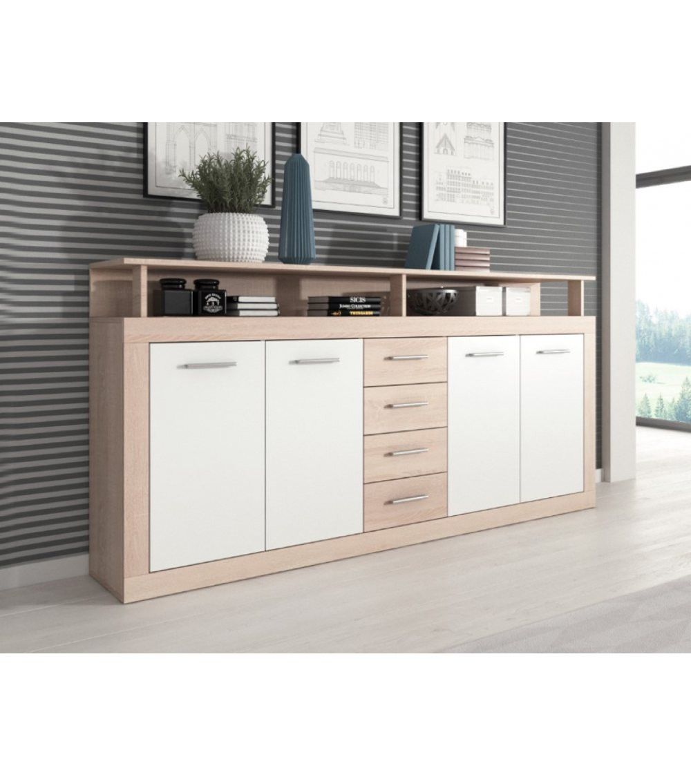Mueble aparador LUANA 4 puertas 4 cajones Mueble aparador LUANA 4 puertas 4 cajones