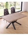 Mesa comedor industrial GAEL patas metal cruzadas Mesa comedor industrial GAEL patas metal cruzadas
