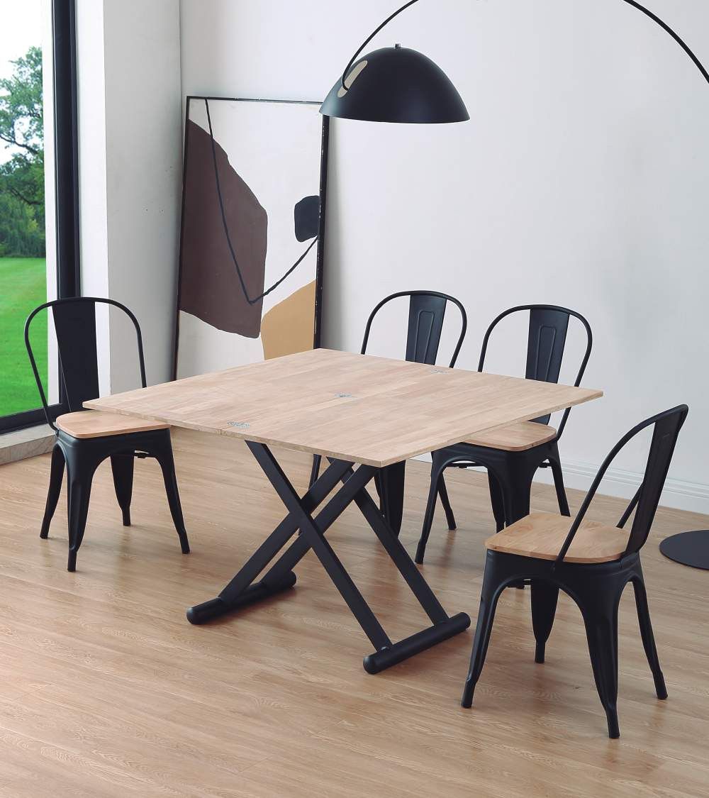 Mesa centro elevable y extensible XANA