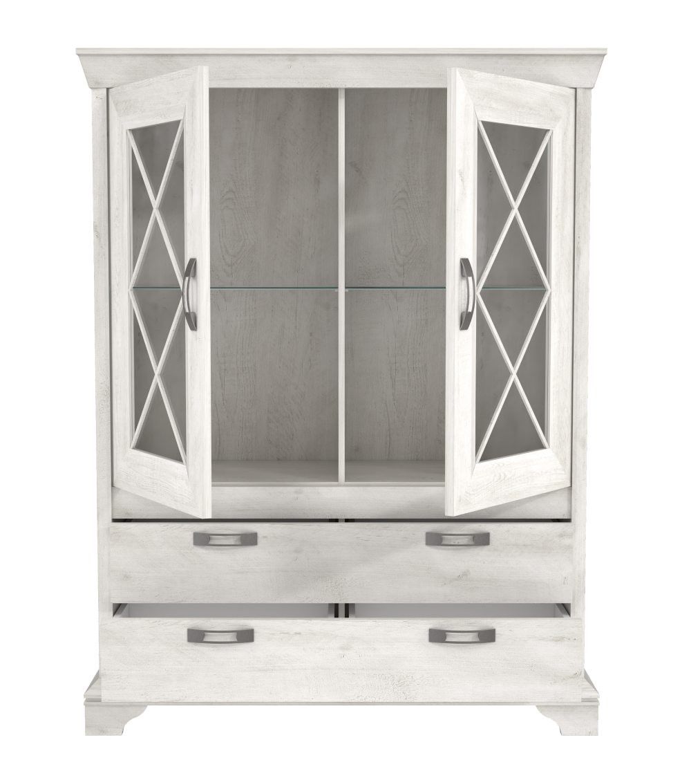 Vitrina doble de salón-comedor KAREN Vitrina doble de salón-comedor KAREN
