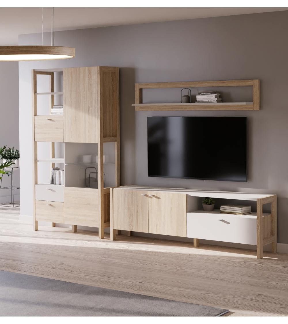 Mueble TV estilo nórdico BJORN