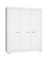 Armario ropero 3 puertas blanco SNOW Armario ropero 3 puertas blanco SNOW