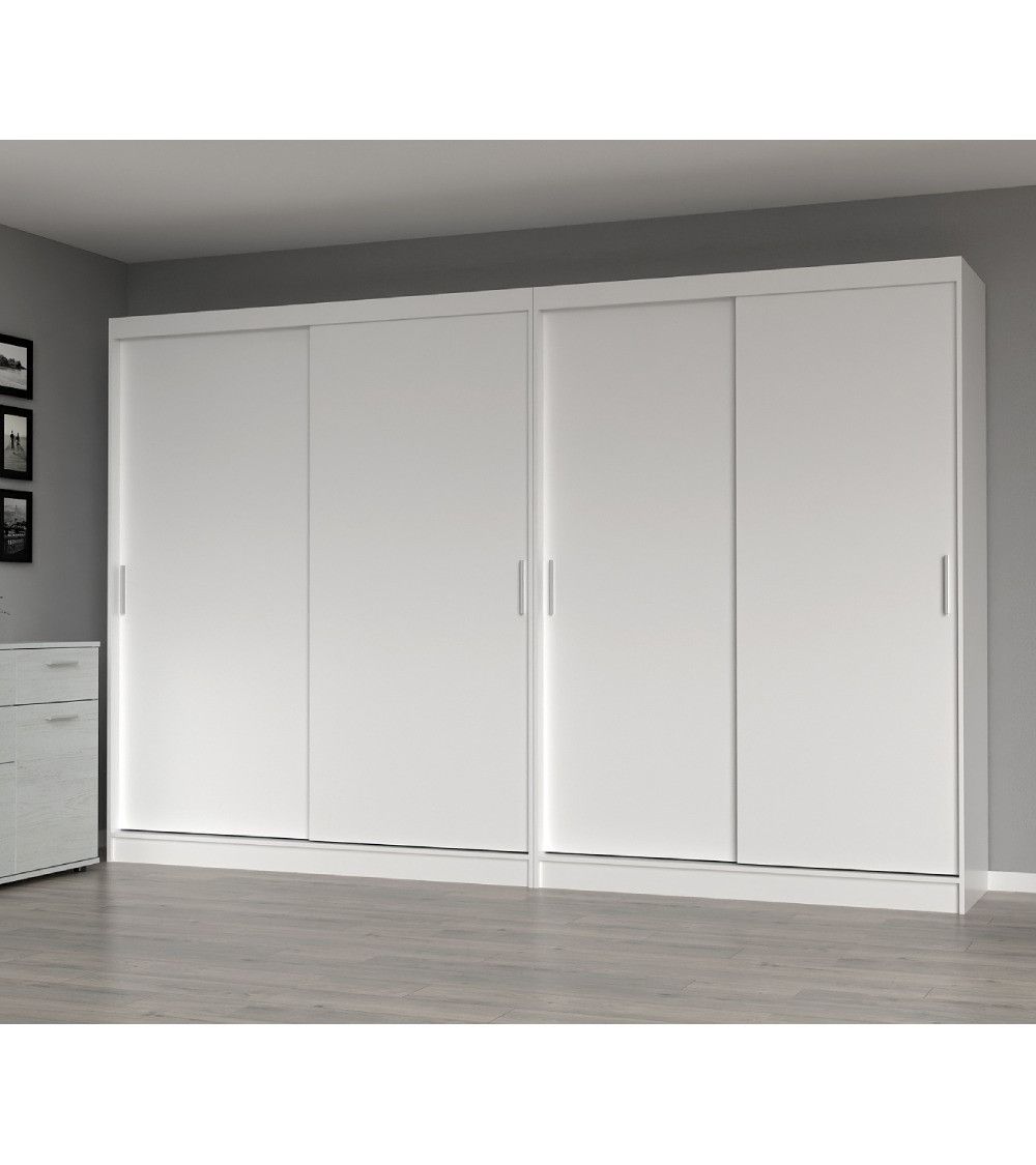 Armario 2 puertas correderas 180 cm JANGO