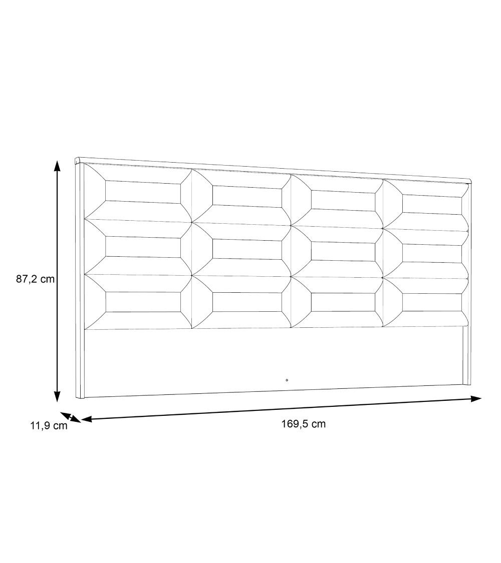 Cabecero de cama de 170 cm SATURN Cabecero de cama de 170 cm SATURN