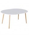 Mesa comedor redonda extensible NÓRDICA Mesa comedor redonda extensible NÓRDICA
