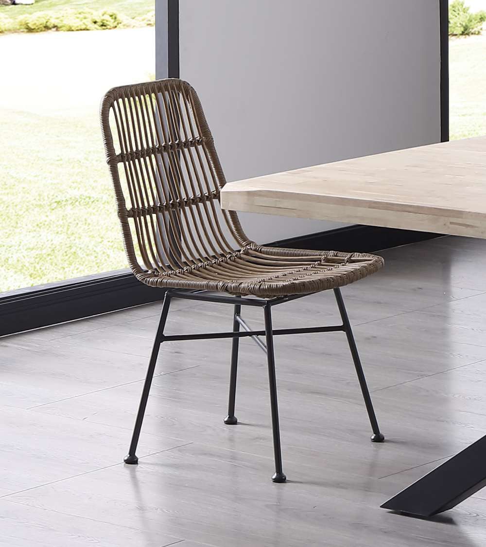 Pack 4 sillas de ratán BANGLI