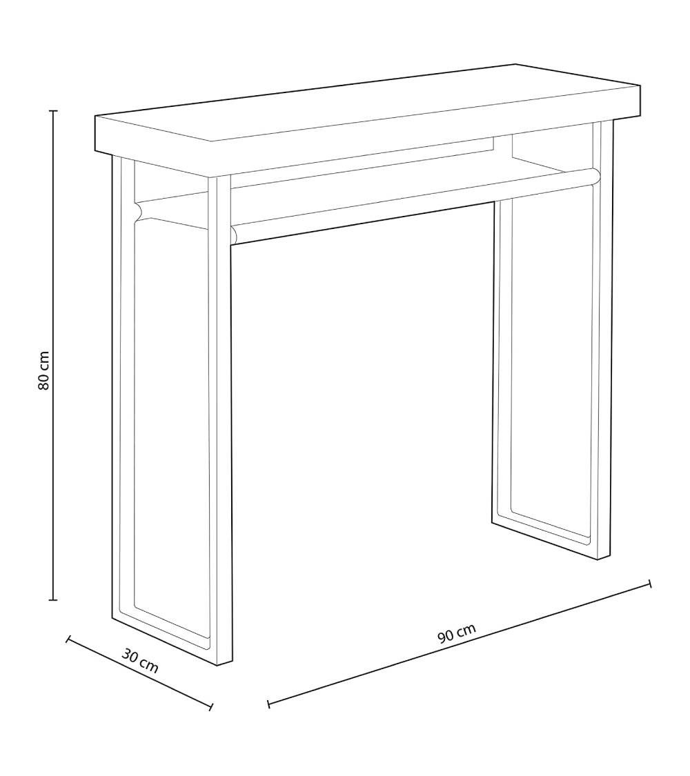 Mueble consola para recibidor DAREK