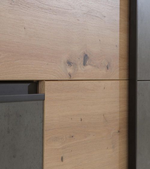 Armario ropero 200 cm puertas correderas + cajonera integrada WINTER2