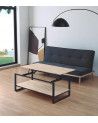 Mesa centro elevable estilo industrial JARED