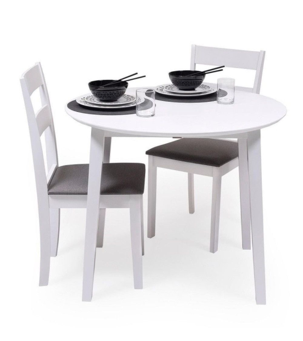 Pack 2 sillas blancas de cocina o comedor Seattle Pack 2 sillas blancas de cocina o comedor Seattle