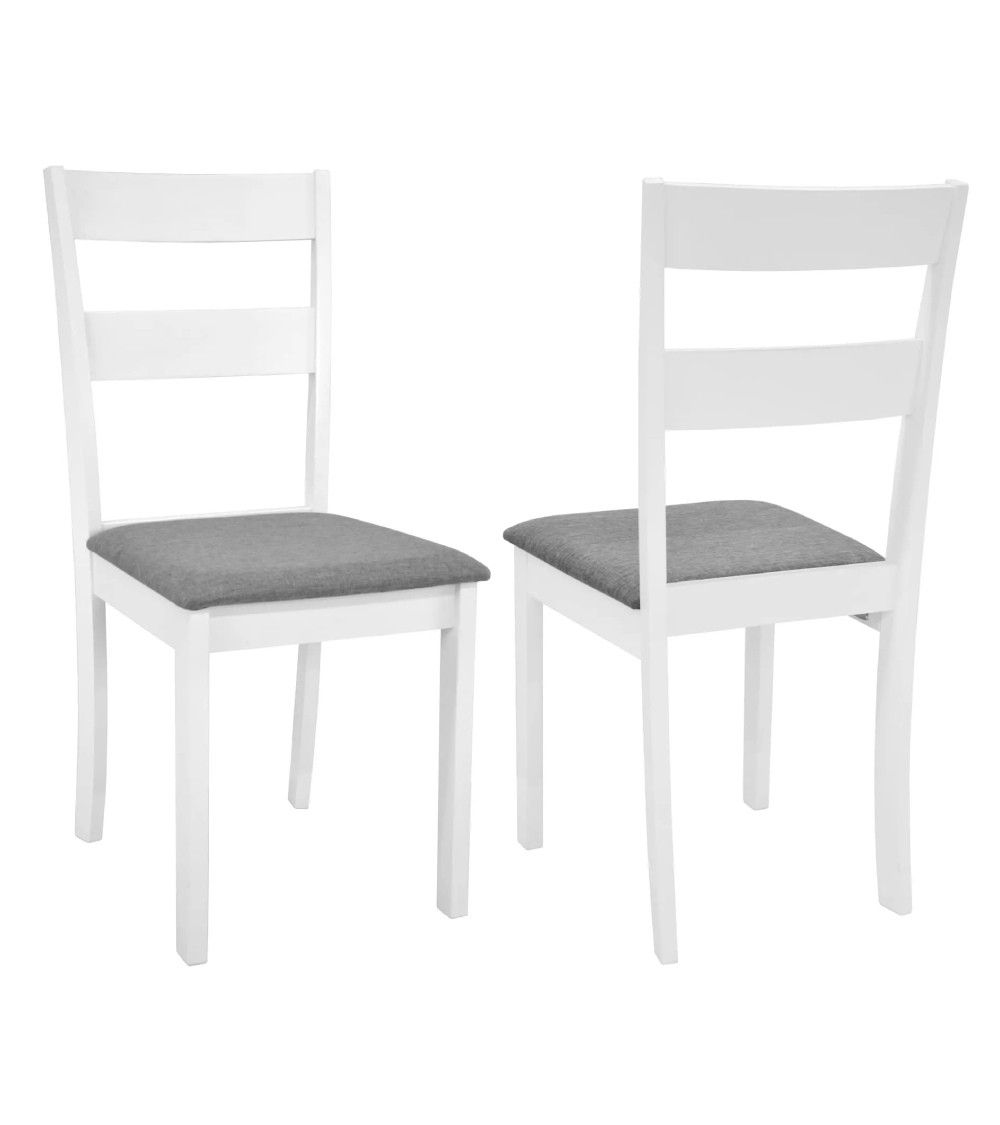 Pack 2 sillas blancas de cocina o comedor Seattle Pack 2 sillas blancas de cocina o comedor Seattle