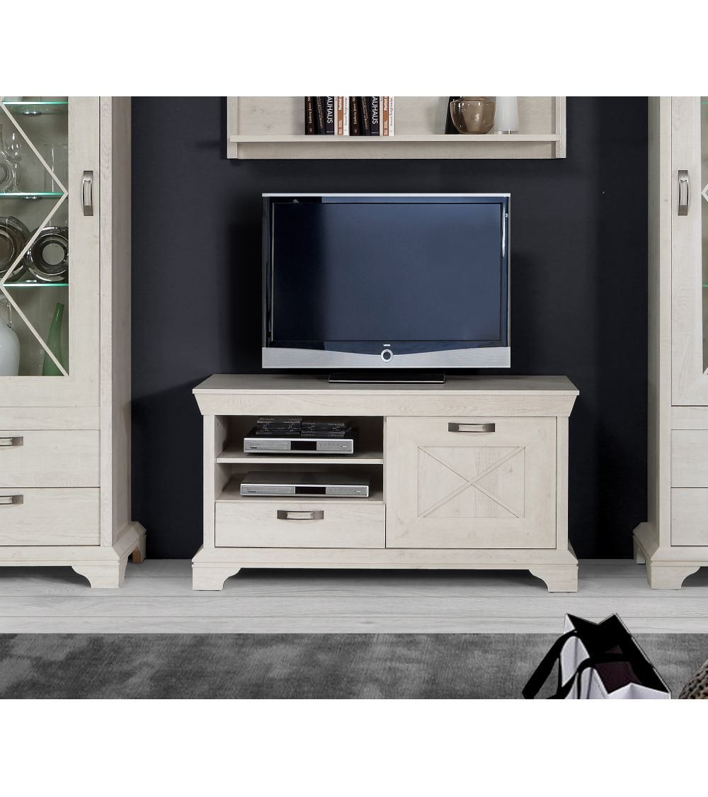 Mueble TV 120 cm KAREN rústico moderno