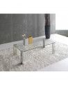 Mesa centro rectangular cristal CANNES