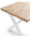 Mesa de comedor industrial DAREK pata X