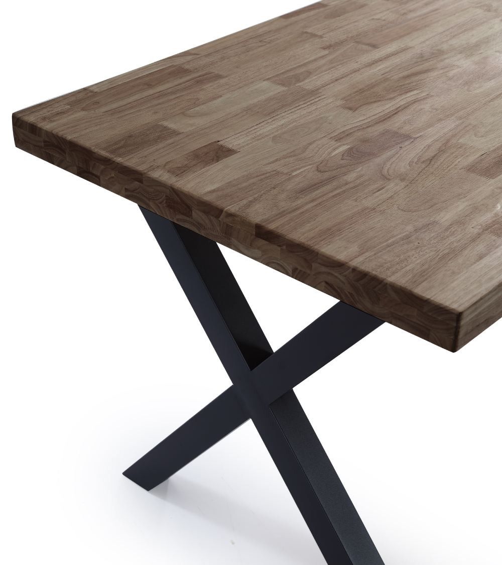 Mesa de comedor industrial DAREK pata X