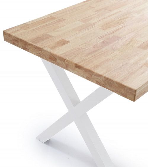 Mesa de comedor industrial DAREK pata X