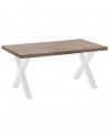 Mesa de comedor industrial DAREK pata X
