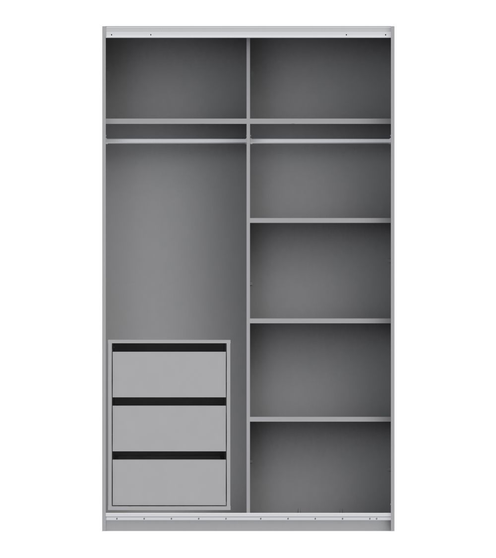 Armario puertas correderas Winter (120 cm ancho) | Cambia Tus Muebles Armario puertas correderas Winter (120 cm ancho) | Cambia Tus Muebles