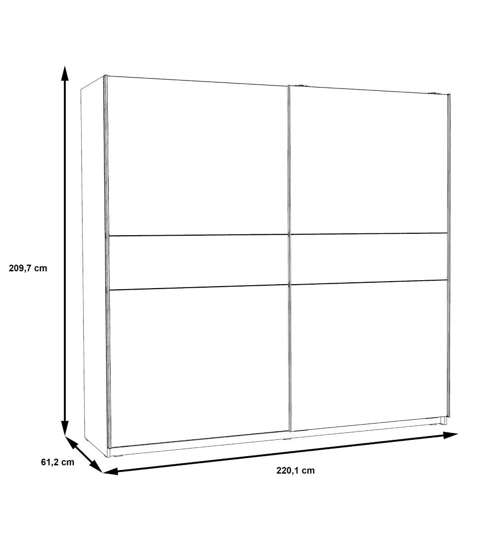 armario puertas correderas roble blanco oferta tarragona