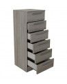 Sinfonier de 6 cajones CUBE - Cómoda alta moderna