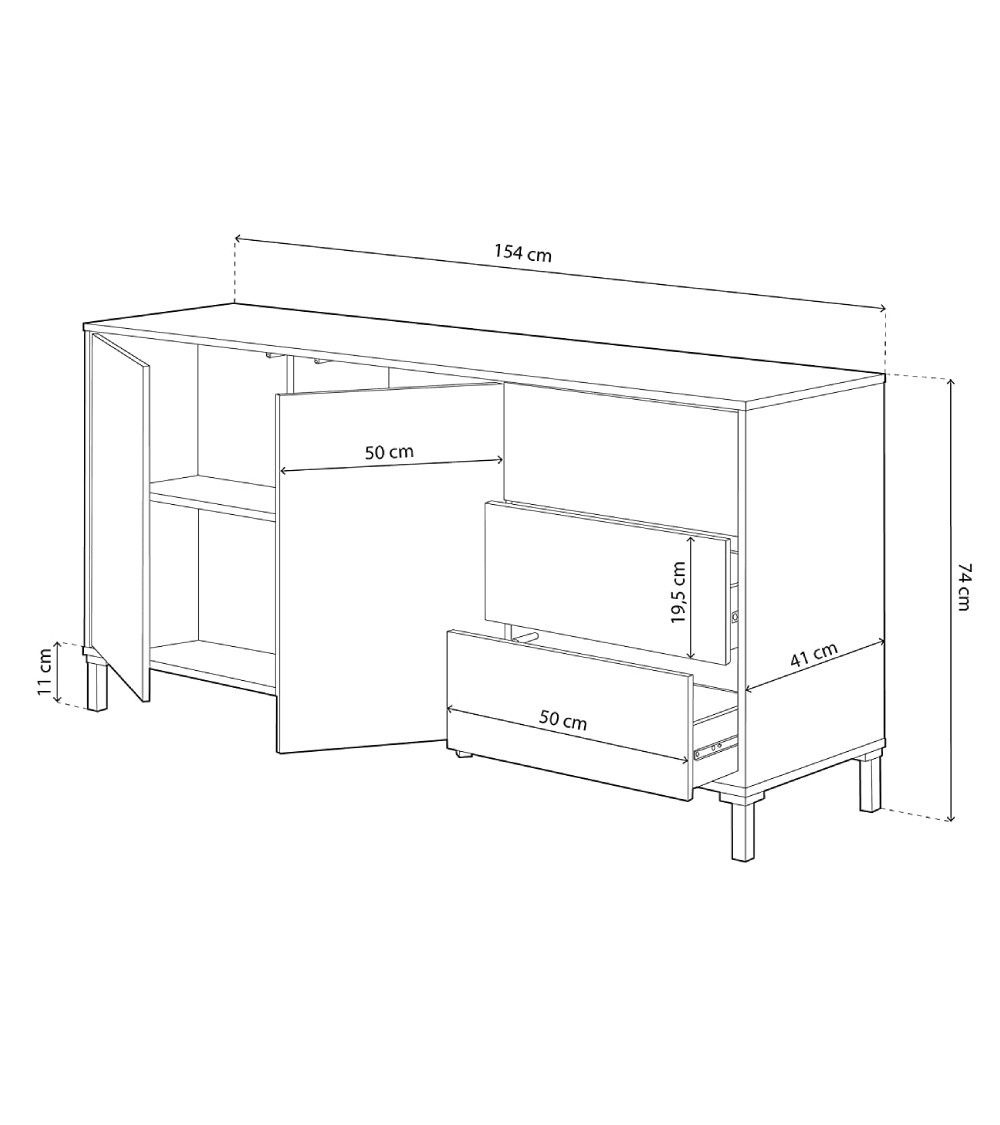 Mueble aparador de salón comedor ELDA