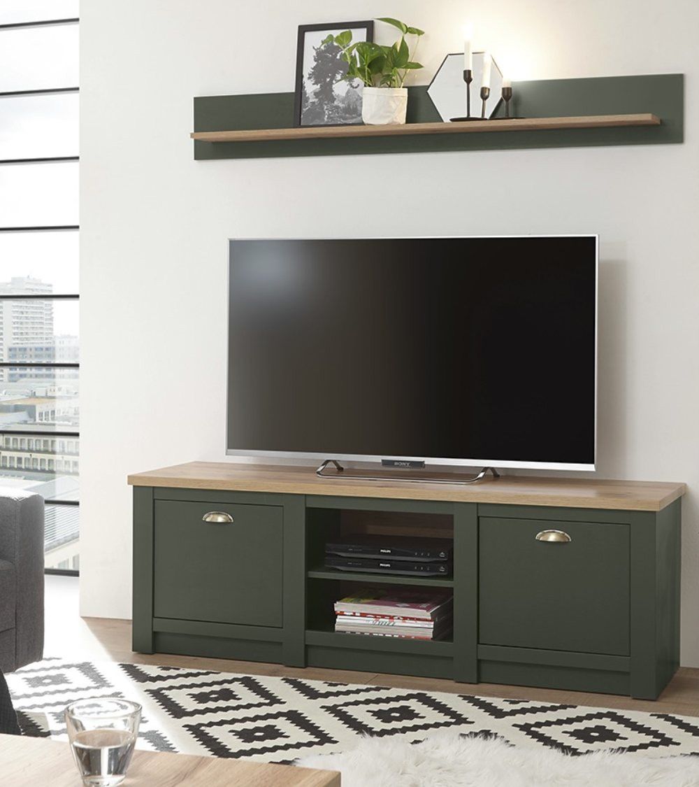 Mueble de TV rústico MIDDLETON Mueble de TV rústico MIDDLETON