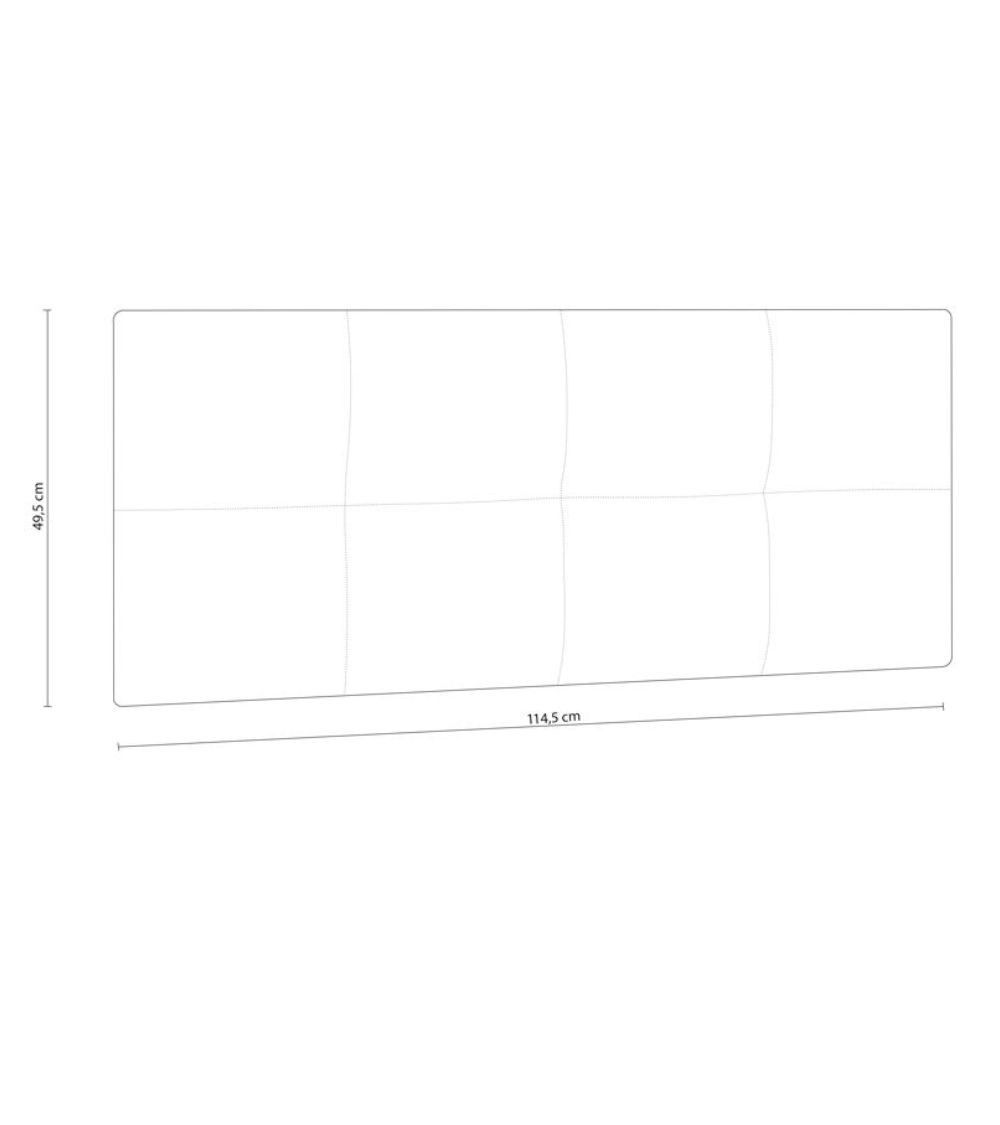 Cabecero de cama polipiel WADE Cabecero de cama polipiel WADE