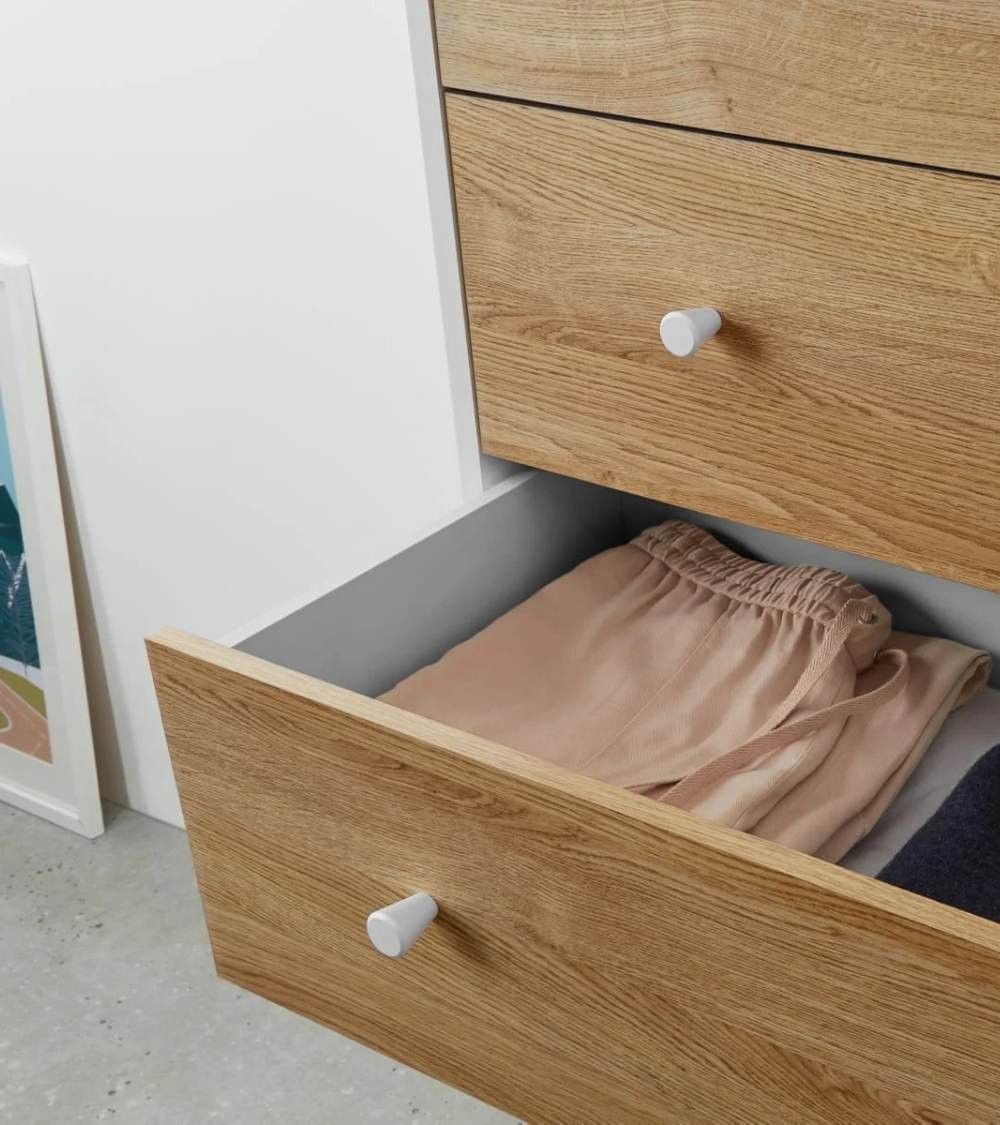 Sinfonier dormitoiro 6 cajones LEAH